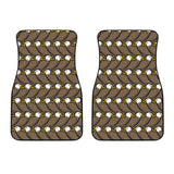 Eagle Pattern Print Design 02 Front Car Mats