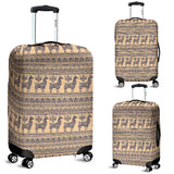 Llama Pattern Ethnic Motifs Luggage Covers