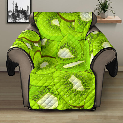 Sliced Kiwi Pattern Recliner Cover Protector