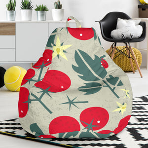 Hand Drawn Tomato Pattern Bean Bag Cover