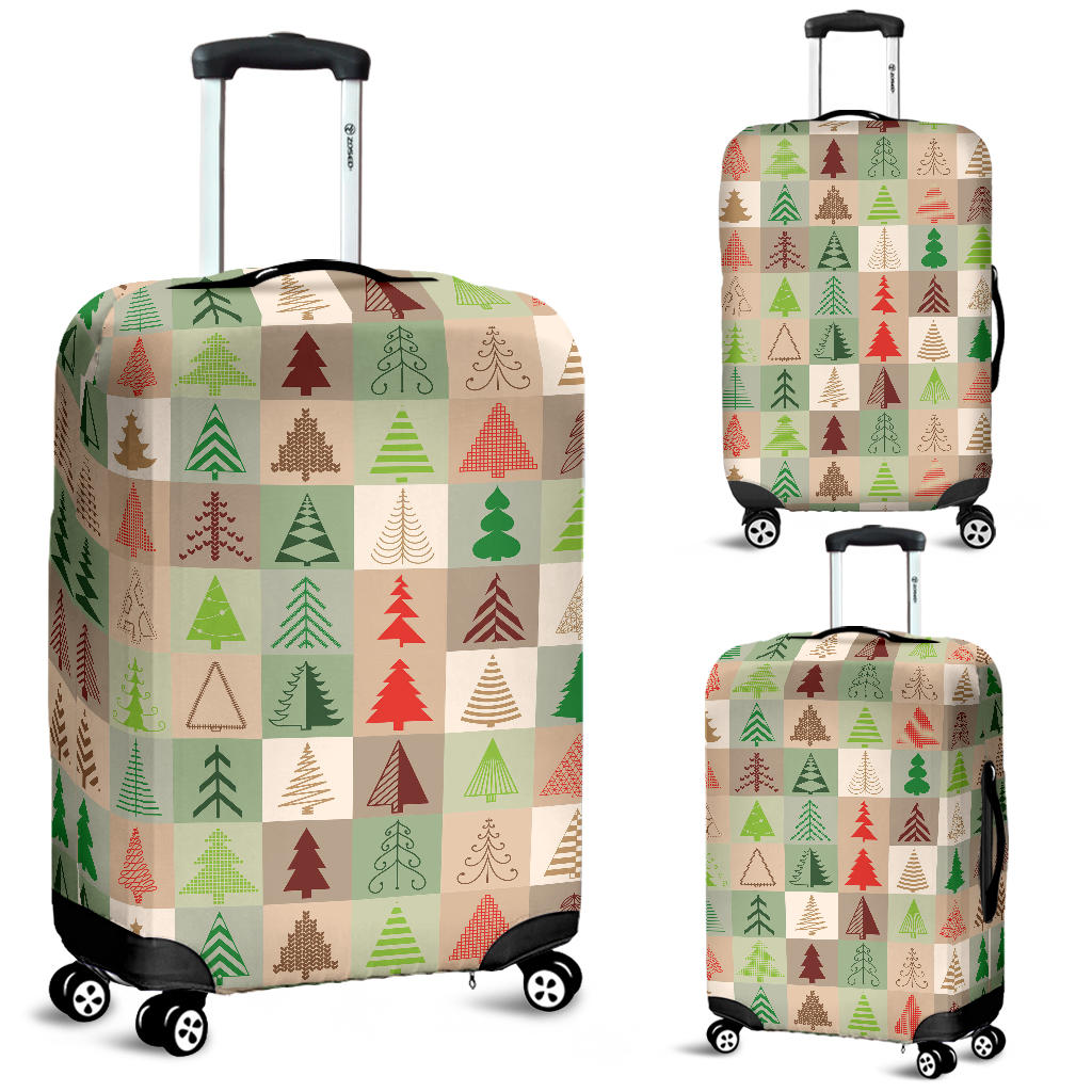 Christmas Tree Pattern Luggage Covers