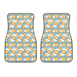 Lion Pattern Print Design 05 Front Car Mats