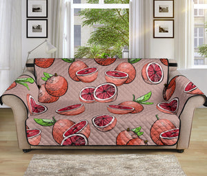 Grapefruit Pattern Background Sofa Cover Protector