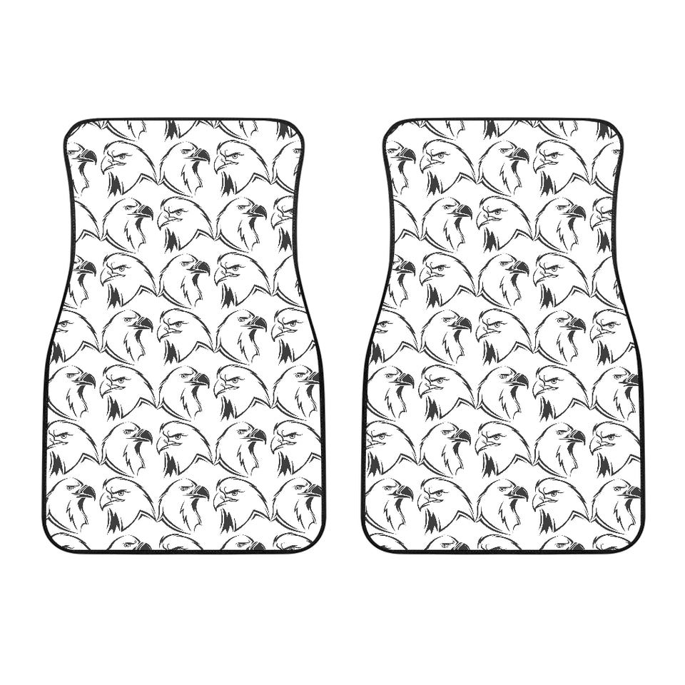 Eagle Pattern Print Design 01 Front Car Mats