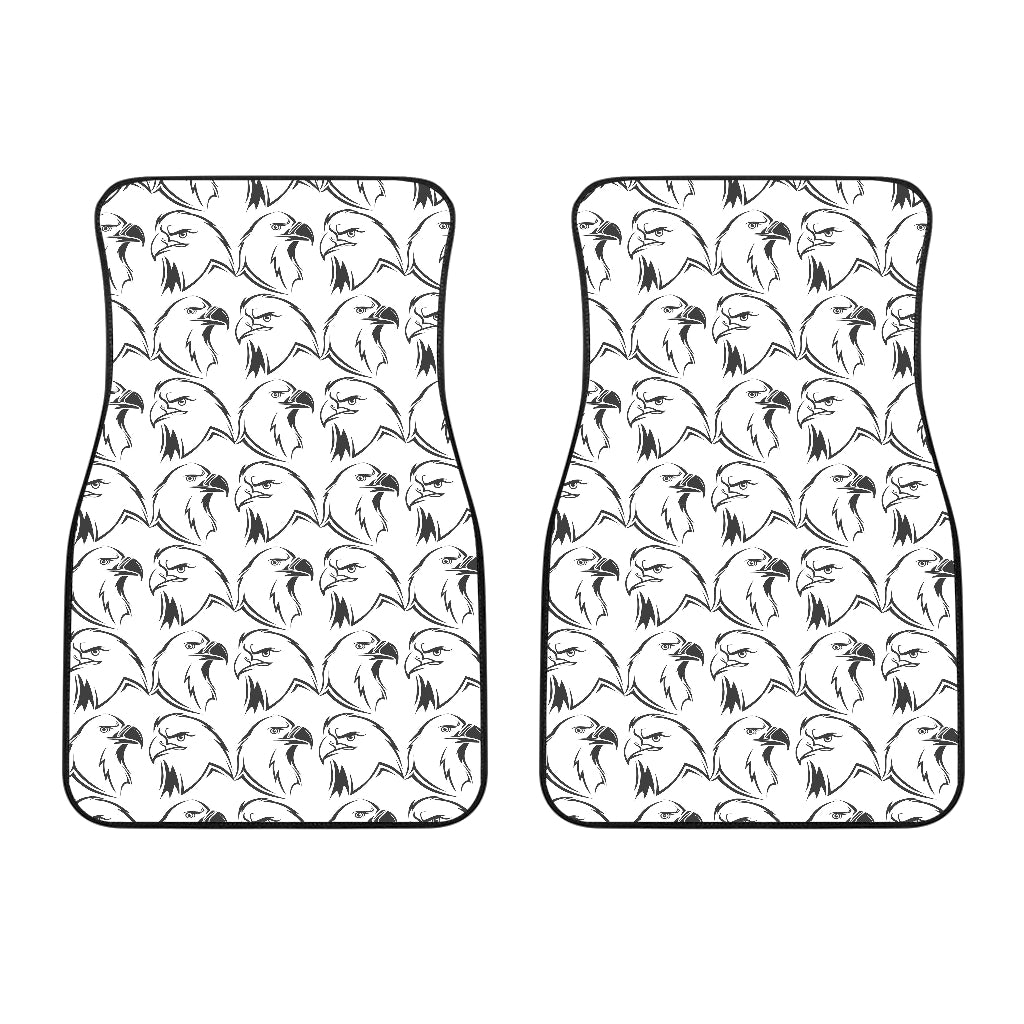 Eagle Pattern Print Design 01 Front Car Mats