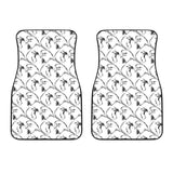 Eagle Pattern Print Design 01 Front Car Mats