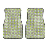 Cocoa Pattern background Front Car Mats