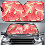 Watermelon Pattern Background Car Sun Shade