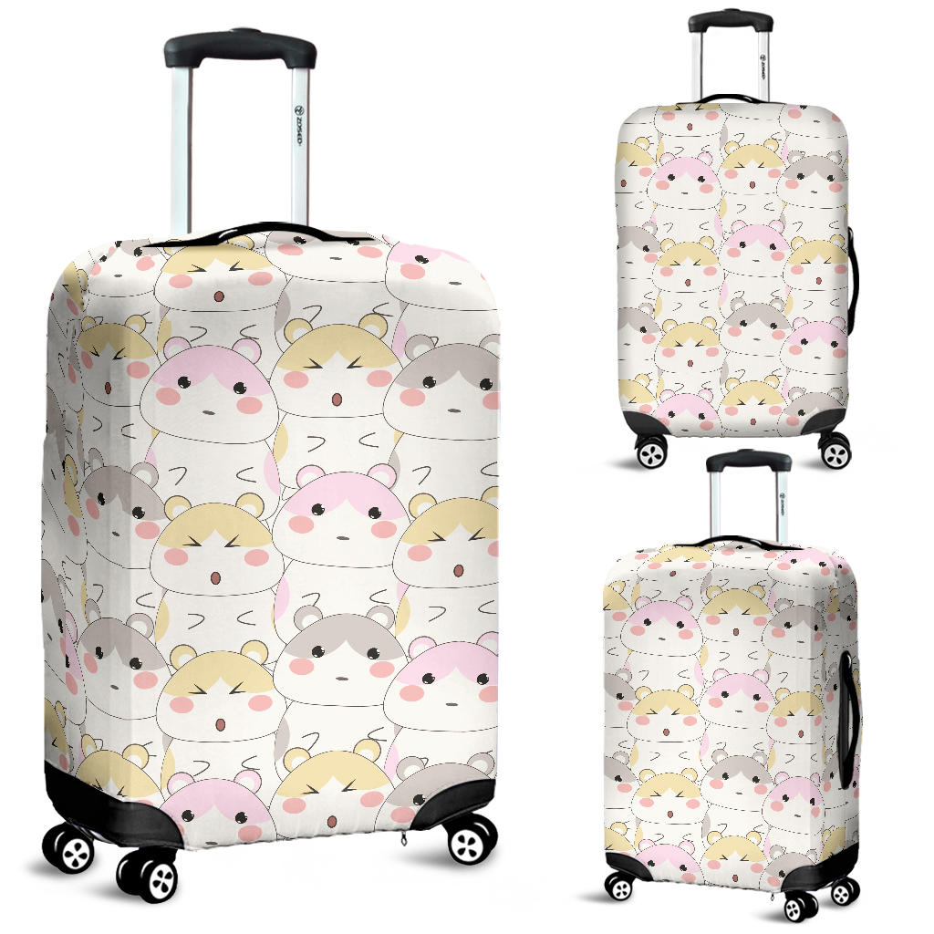Hamster Pattern Luggage Covers