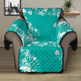 Dolphin Sea Shell Starfish Pattern Recliner Cover Protector