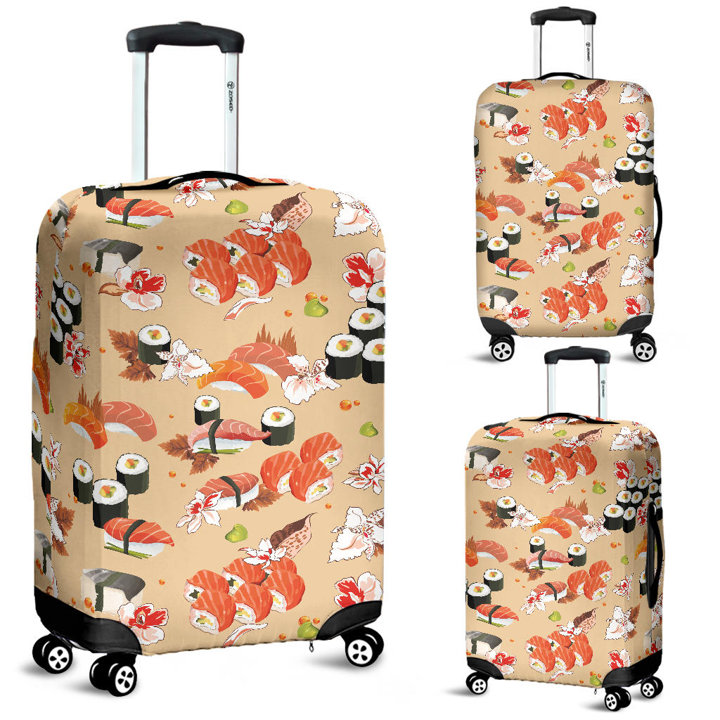 Sushi Pattern Luggage Covers