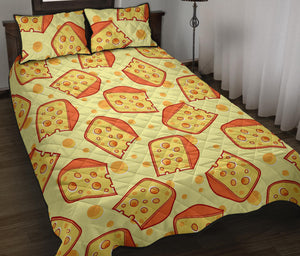 Cheese Pattern Quilt Bed Set