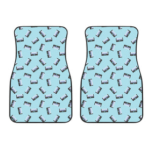 Piano Pattern Print Design 05 Front Car Mats