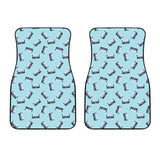 Piano Pattern Print Design 05 Front Car Mats