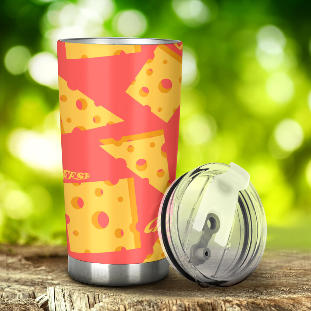 Sliced Cheese Pattern  Tumbler