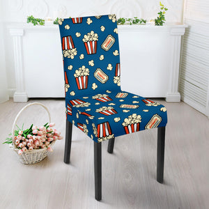 Popcorn Pattern Print Design 03 Dining Chair Slipcover