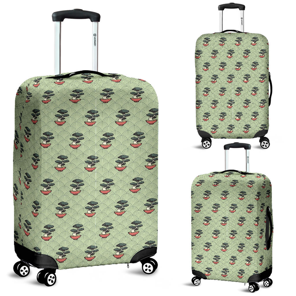 Bonsai Japanes Pattern Luggage Covers