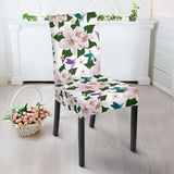 Hummingbird Pattern Print Design 01 Dining Chair Slipcover