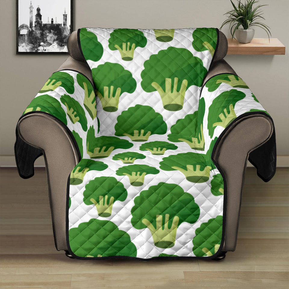 Broccoli Pattern Background Recliner Cover Protector