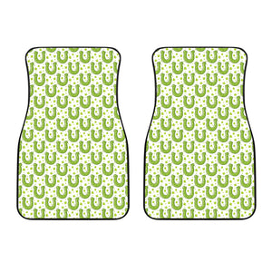 Horseshoes Pattern Print Design 02 Front Car Mats