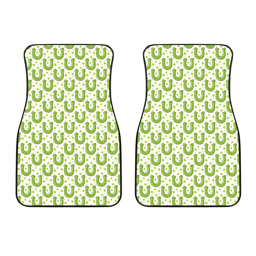 Horseshoes Pattern Print Design 02 Front Car Mats