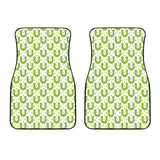 Horseshoes Pattern Print Design 02 Front Car Mats