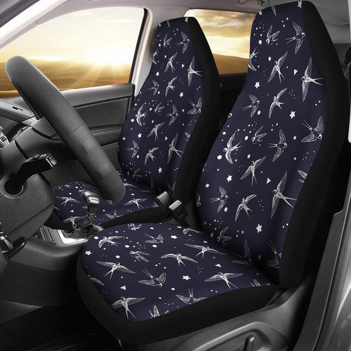 Swallow Pattern Print Design 02 Universal Fit Car Seat Covers