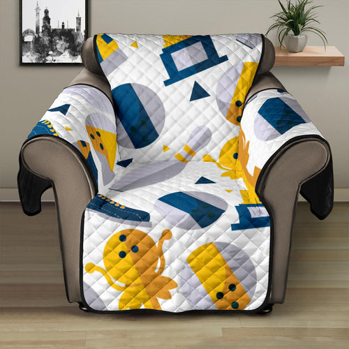 Bowling Ball and Shoes Pattern Recliner Cover Protector