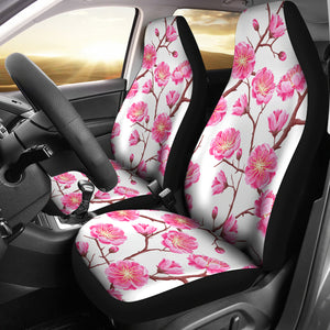 Pink Sakura Pattern Universal Fit Car Seat Covers