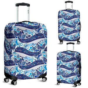 Whale Starfish Pattern Luggage Covers