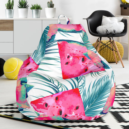 Watermelon Flower Pattern Bean Bag Cover