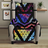 Space Colorful Tribal Galaxy Pattern Chair Cover Protector