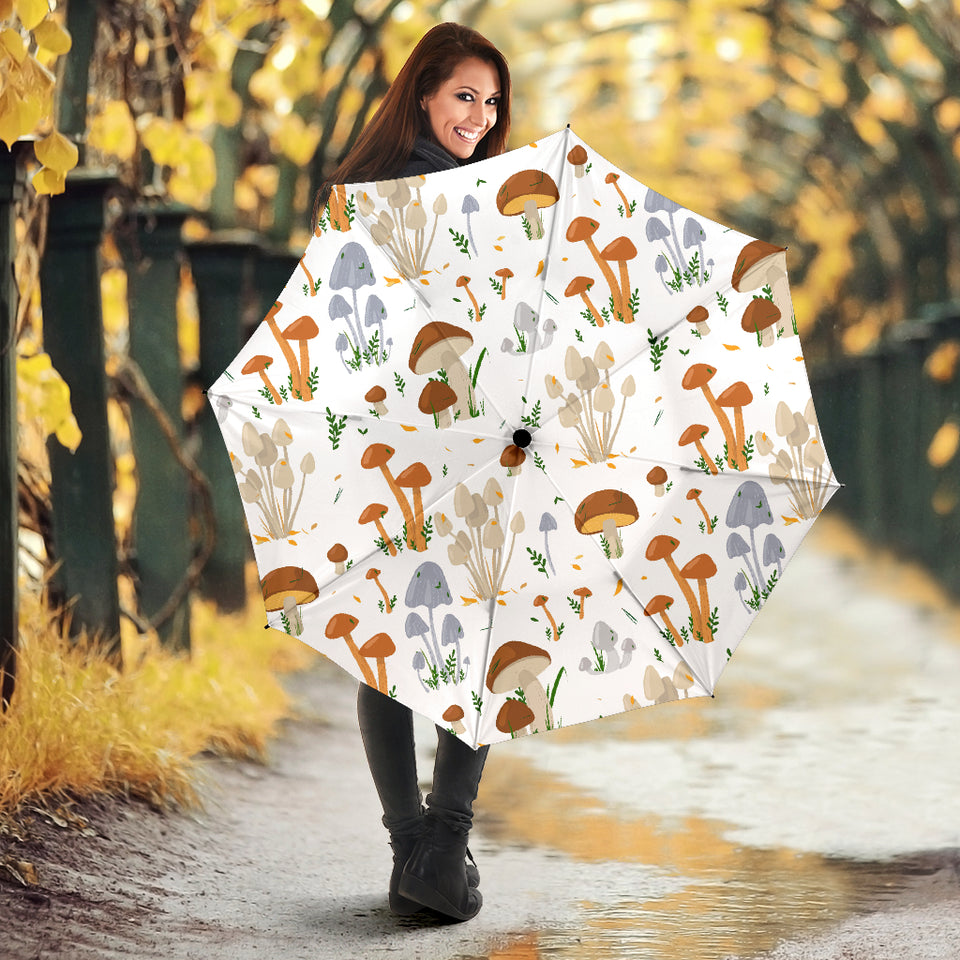 Mushroom Pattern Theme Umbrella