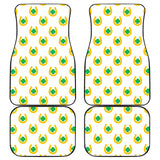 Horseshoes Pattern Print Design 03 Front and Back Car Mats