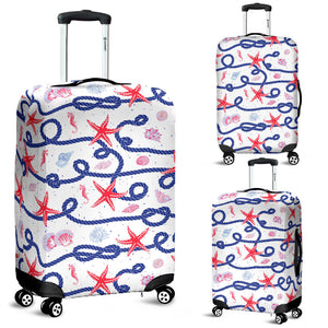 Starfish Shell Rope Pattern Luggage Covers