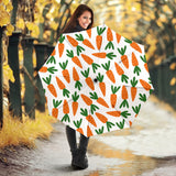Carrot Pattern Print Design 05 Umbrella