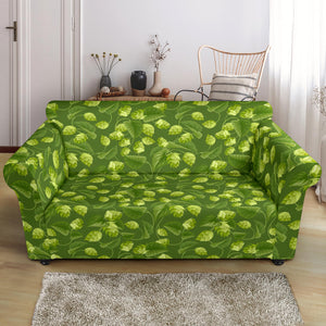 Hop Pattern Loveseat Couch Slipcover