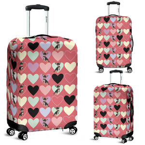 Chihuahua Heart Pink Pattern Luggage Covers