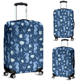 Seahorse Shell Pattern Luggage Covers