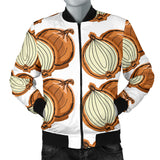 Onion Theme Pattern Men Bomber Jacket