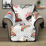 Sushi Japanese Pattern Recliner Cover Protector