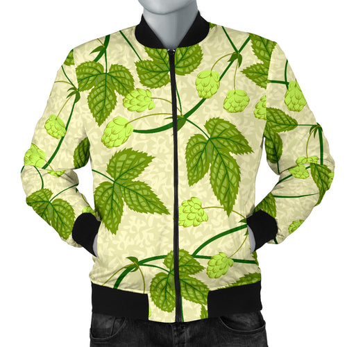 Hop Theme Pattern Men Bomber Jacket