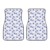 Swallow Pattern Print Design 03 Front Car Mats