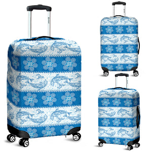 Dolphin Tribal Pattern Luggage Covers