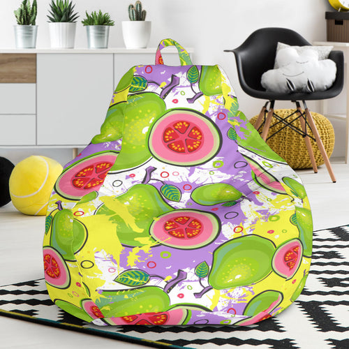 Guava Pattern Bean Bag Cover