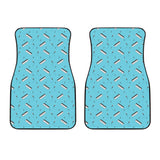 Piano Pattern Print Design 01 Front Car Mats