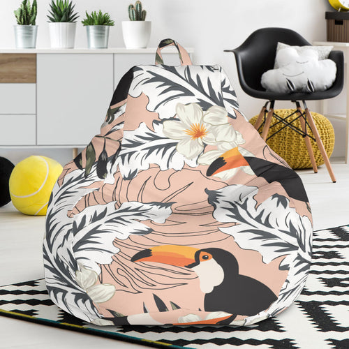 Toucan Theme Pattern Bean Bag Cover