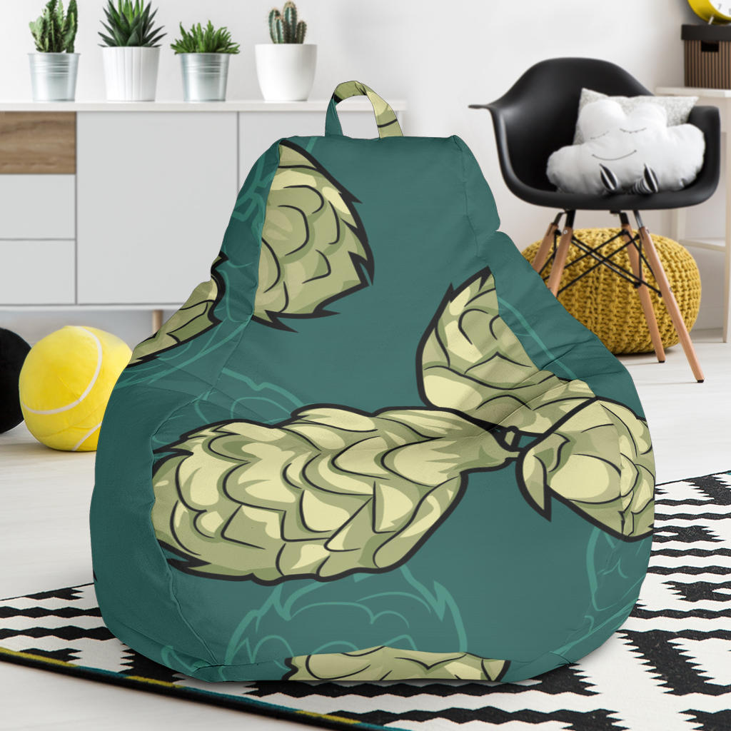 Hop Pattern Background Bean Bag Cover