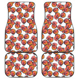 Sun Glasses Pattern Print Design 01 Front and Back Car Mats