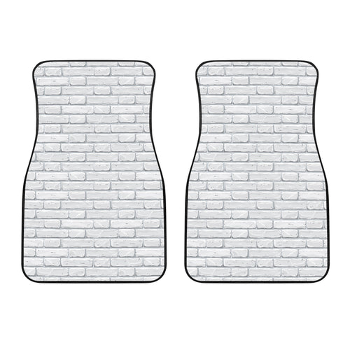 Brick Printed Pattern Print Design 05 Front Car Mats